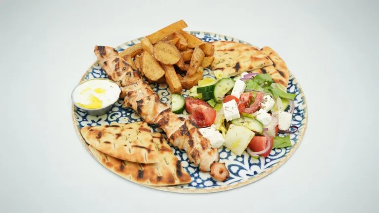 Souvlaki la farfurie — Restaurant Mona Lisa