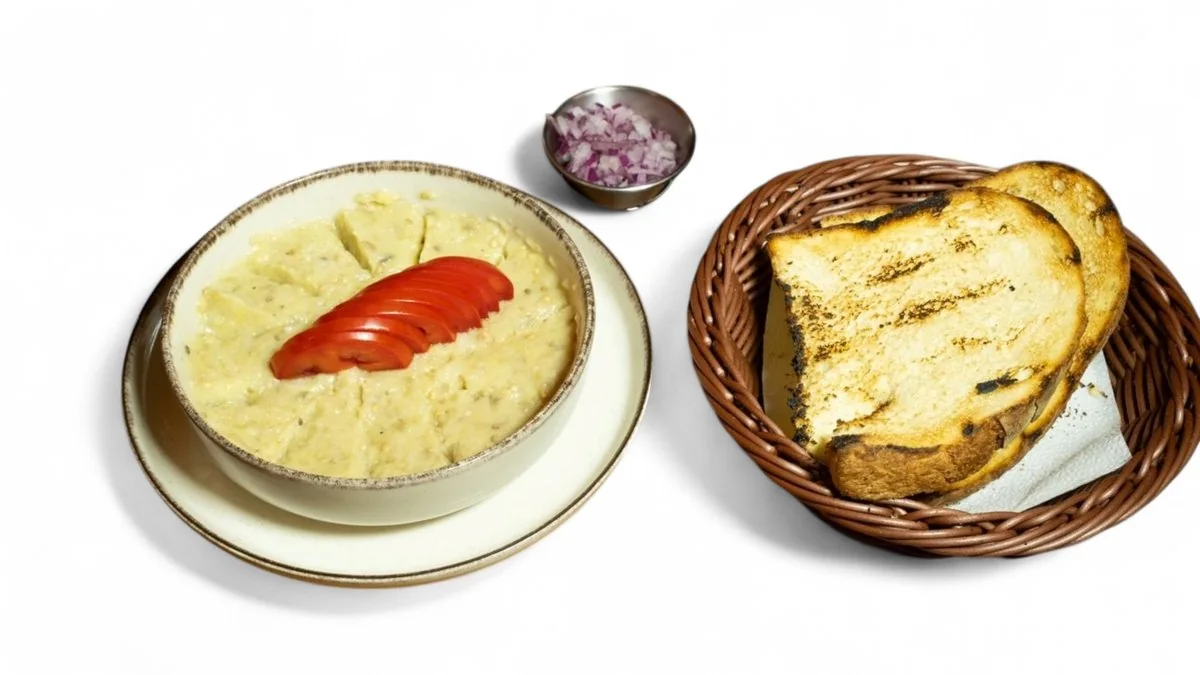 Salată de vinete cu ceapă roșie — Restaurant Mona Lisa